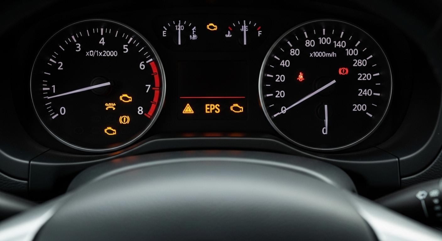 자동차 경고등 eps