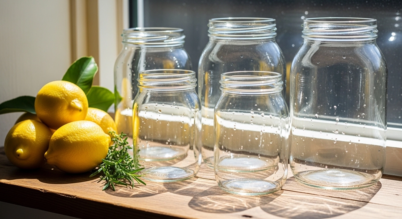 김치 냄새, 파스타 냄새 싹! 유리병 냄새 완벽하게 없애는 4가지 살림 비법 (뚜껑 냄새 포함)