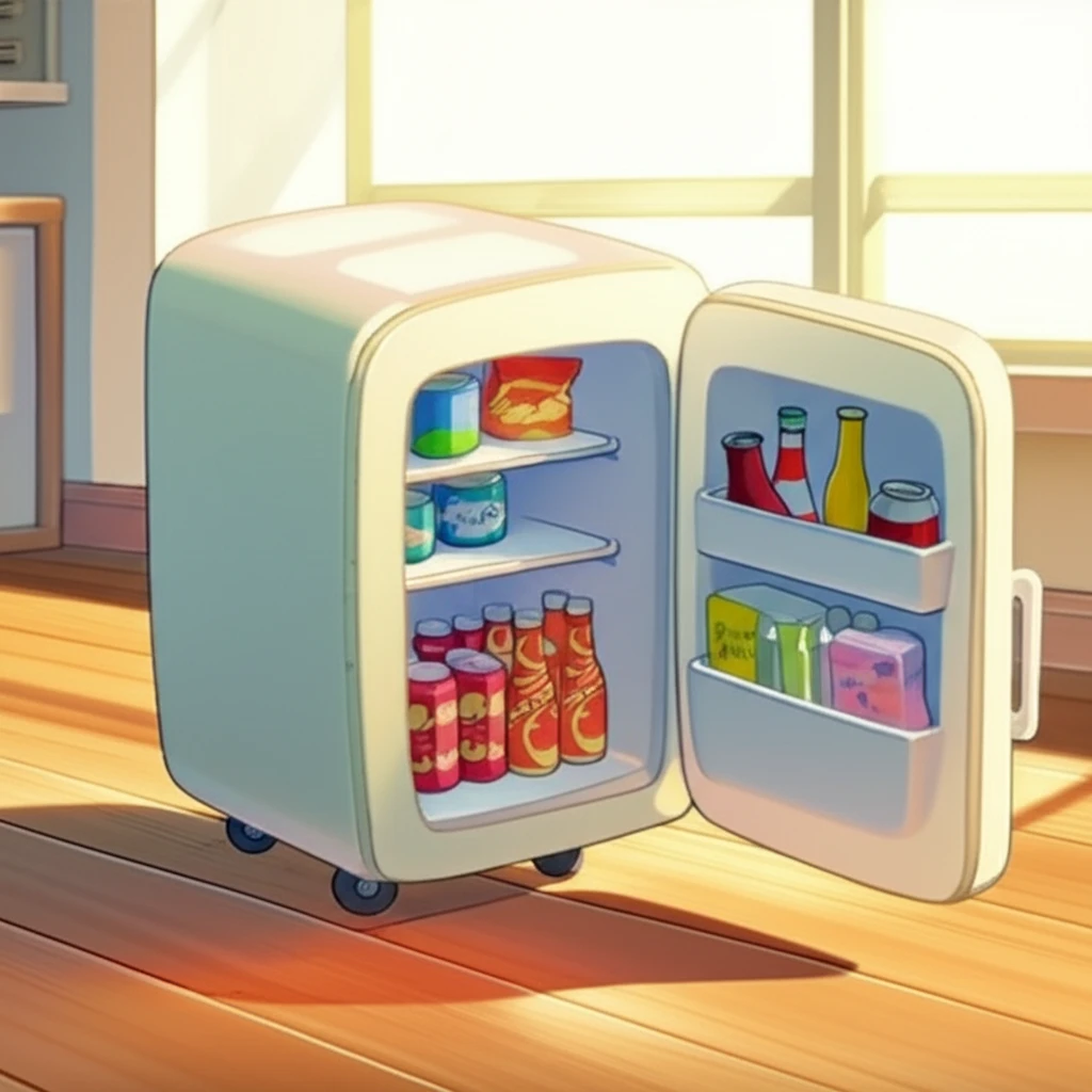 미니 냉장고 고민? 쿠잉 REF-D8