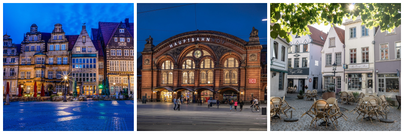 브레멘 풍경 사진 3개