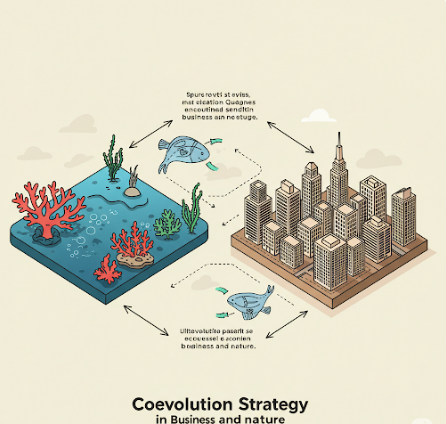 자연과 도시의 순환를 표현함