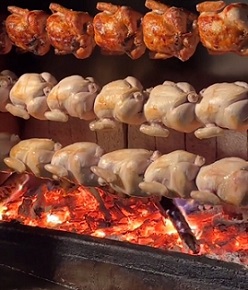 통닭장작구이