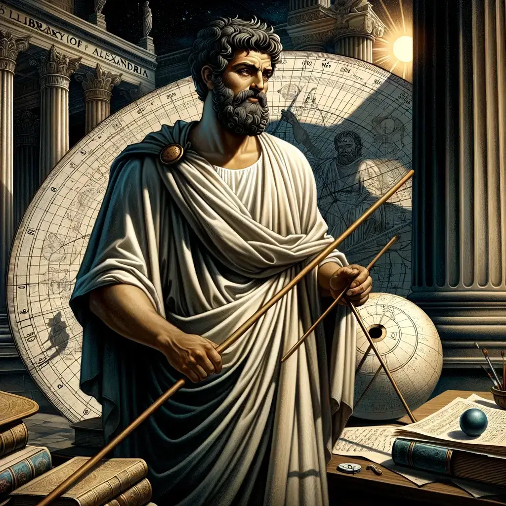 고대 천문학자 에라토스테네스(Eratosthenes)