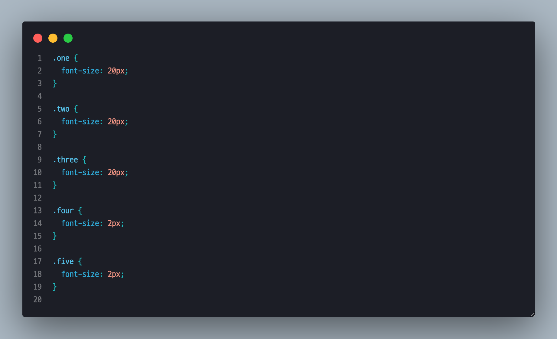 [operator] 산술 연산자 SCSS 에서 CSS로 컴파일된 형태