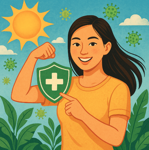 여름철 면역력 (폭염, 장마철, 감염병)