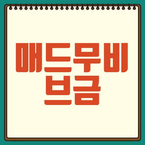 매드무비 브금