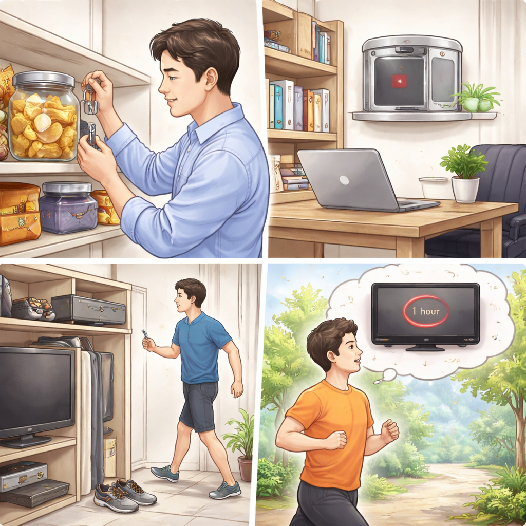 나쁜 습관 해체: 마찰&middot;거리&middot;시간을 늘려라