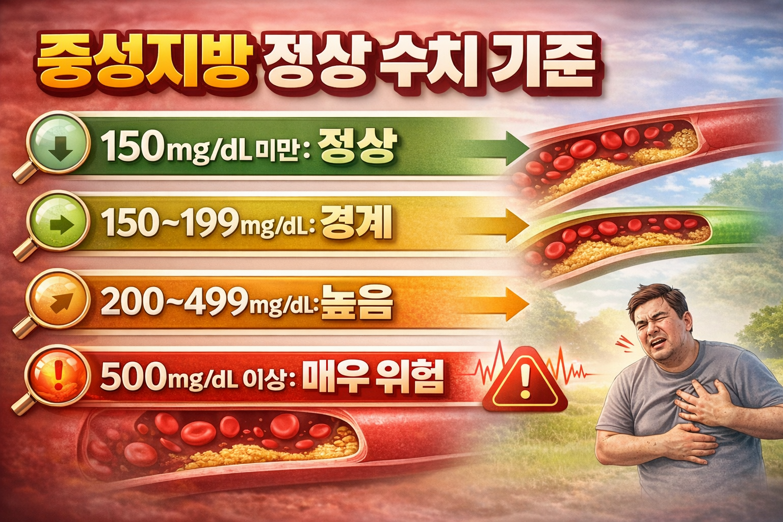 중성지방 정상수치 기준