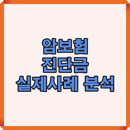 암보험 진단금 실제 사례를 중심으로 지급 차이 원인과 핵심 포인트를 한눈에 정리한 인포그래픽. 2025년 기준 암보험 가입 전 반드시 확인해야 할 필수 정보 제공.