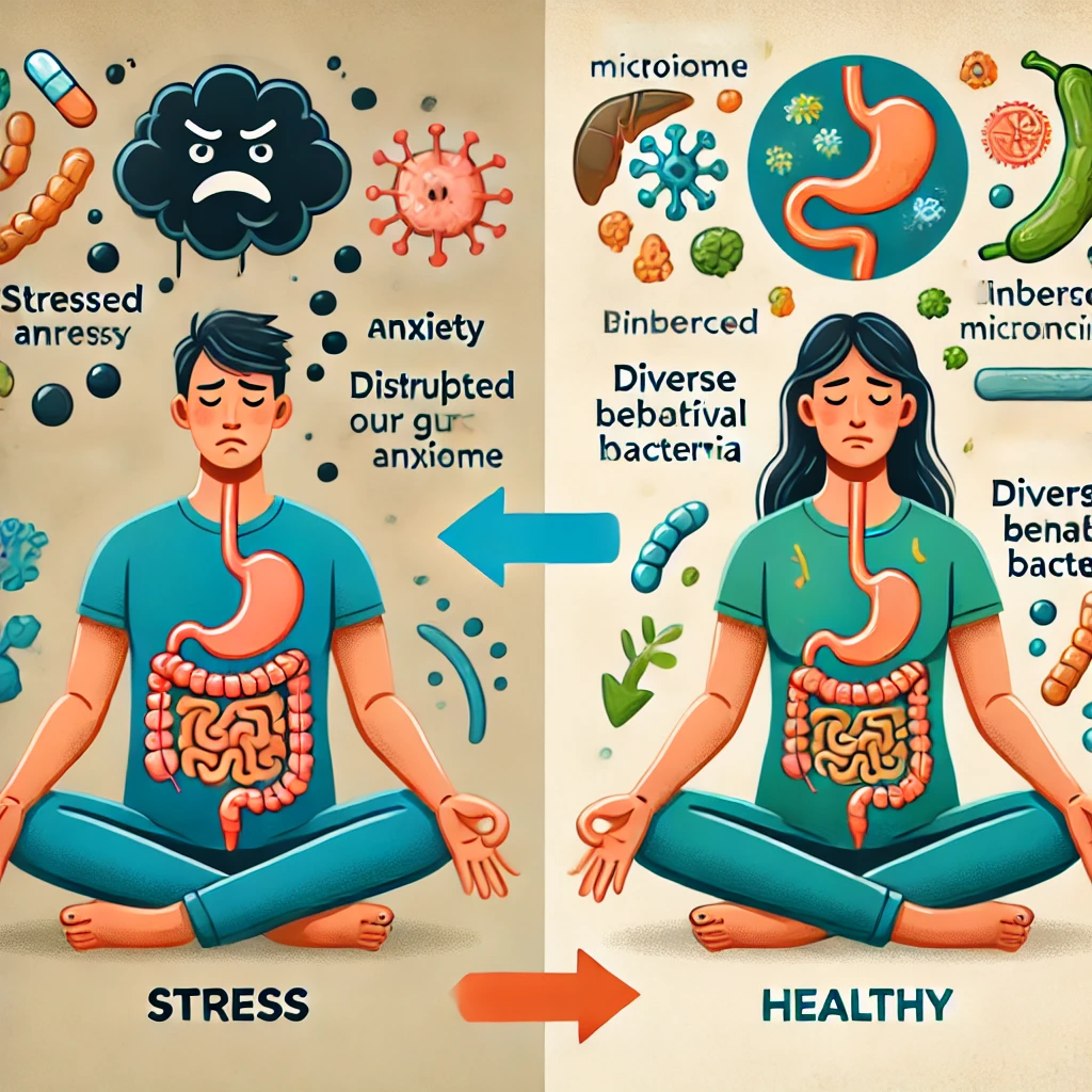 스트레스가 장 건강에 미치는 영향