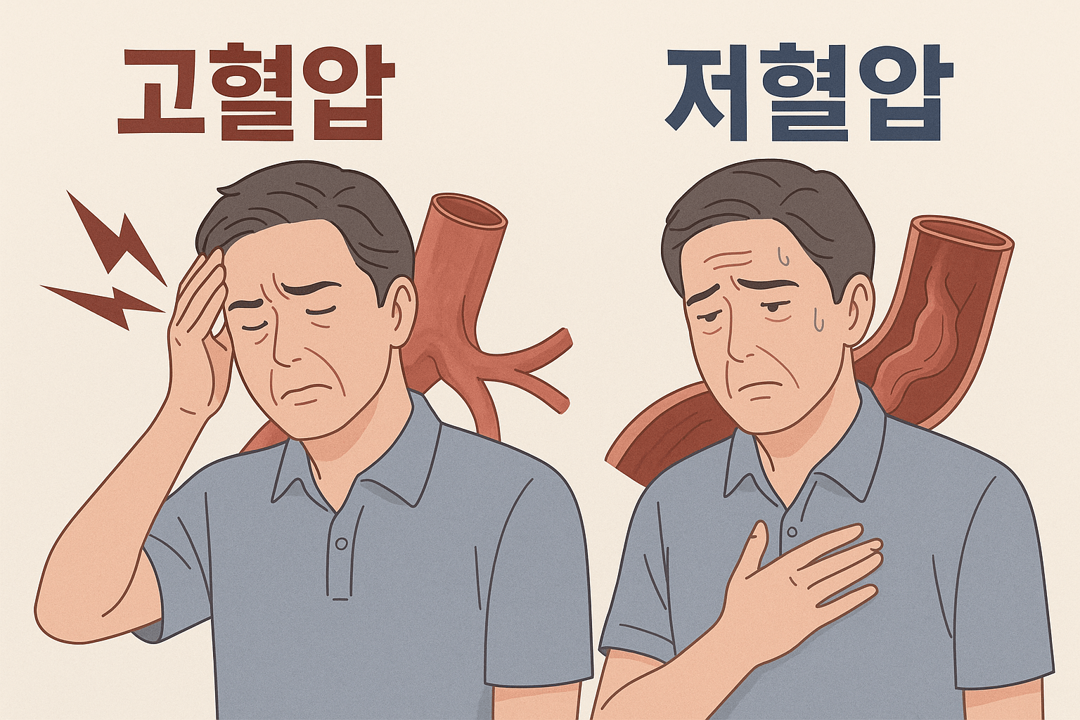 고혈압 및 저혈압-사진