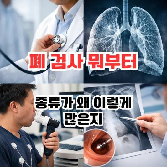 폐질환 검사 관련 이미지