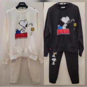 클라이드앤 클라이드 스누피 엔 여성 트레이닝 세트 fmats fmats pt695f