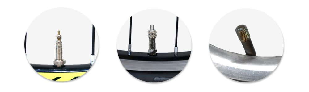 클린처와 튜블리스 타이어 구조 차이