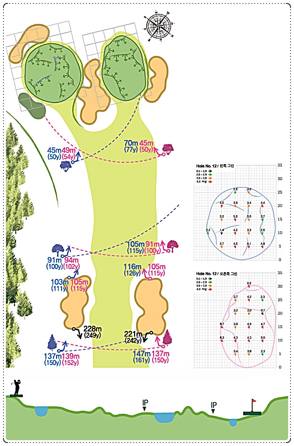 뉴코리아CC 인 코스 12번 홀