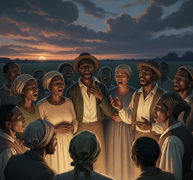 흑인영가 관련 그림