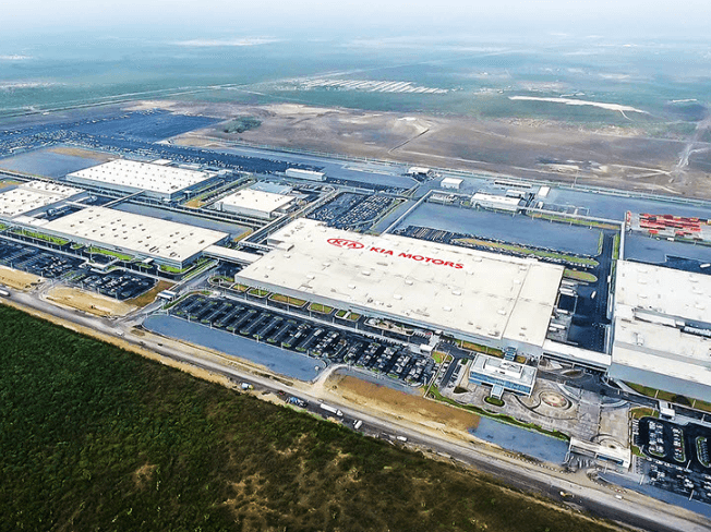 기아자동차의 생산공장의 확장 역사