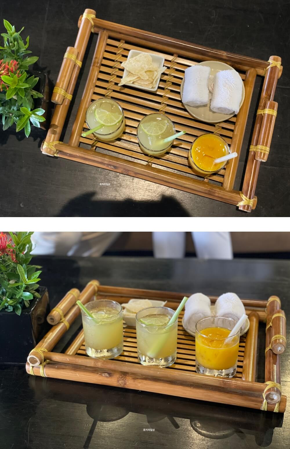 베트남 나트랑 아미아나 리조트 - 체크인 웰컴 드링크