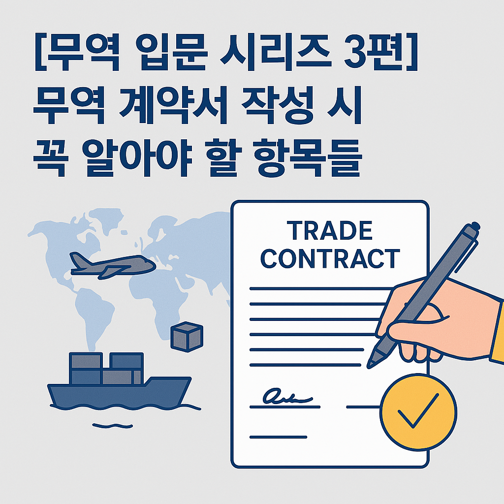 무역 계약서 작성하기