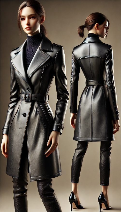레더 코트 (Leather Coat)