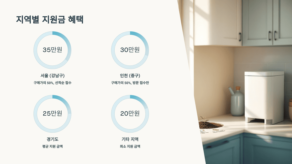지역별 지원금 혜택