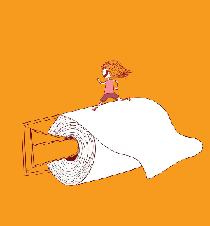 화장실 휴지사진