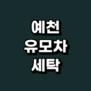 예천군 유모차 세탁