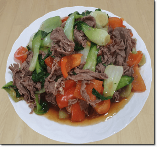 엘카르니틴이 풍부한 소고기 요리