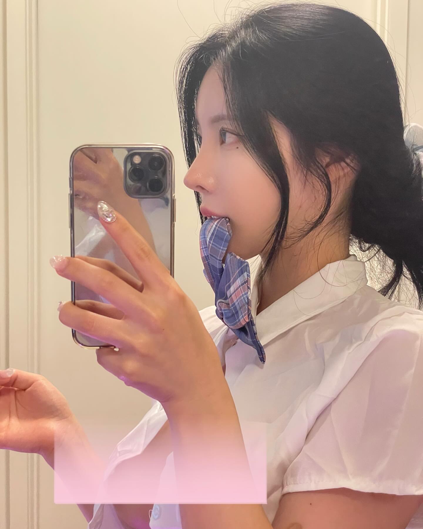 피부가 하얀 아프리카TV 김우유님