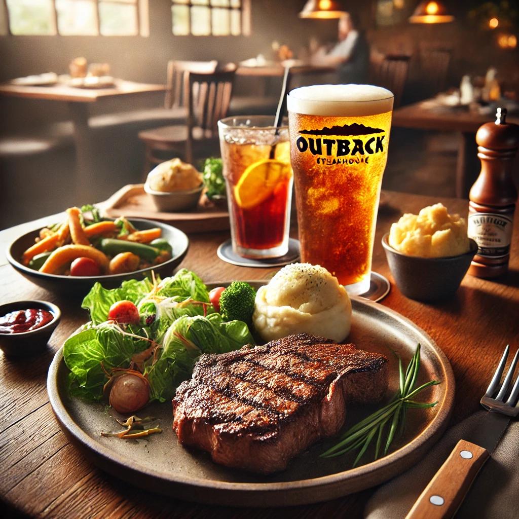 아웃백 런치 주문팁