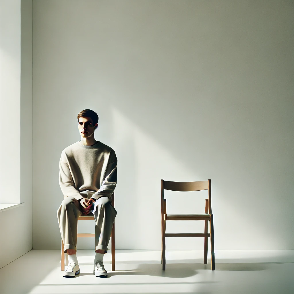 갑자기 우울해진 사람