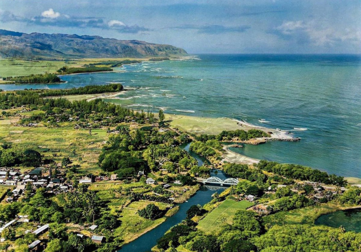 하와이 할레이바 타운 레인보우 브릿지