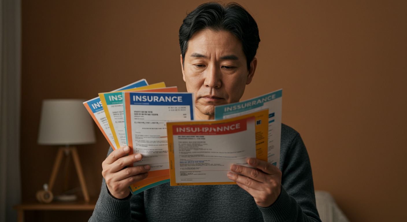 중년의 보험료 폭탄, 현명하게 피하는 법: 보험 슬림화 &amp; 좋은 설계사 고르기