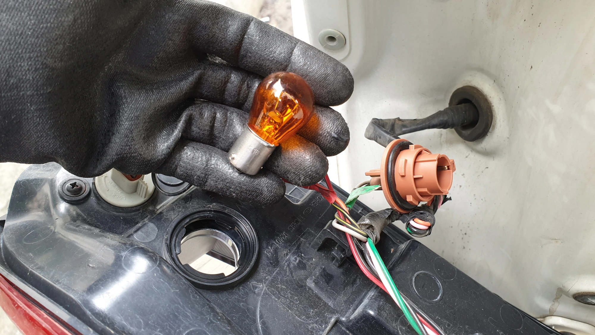 레이 깜빡이 램프