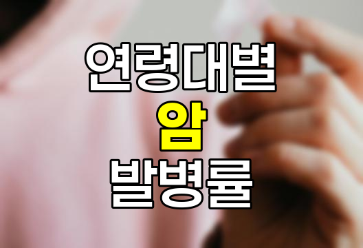연령대별 암 발병률 분석, 대한민국 주요 암 종류 파악