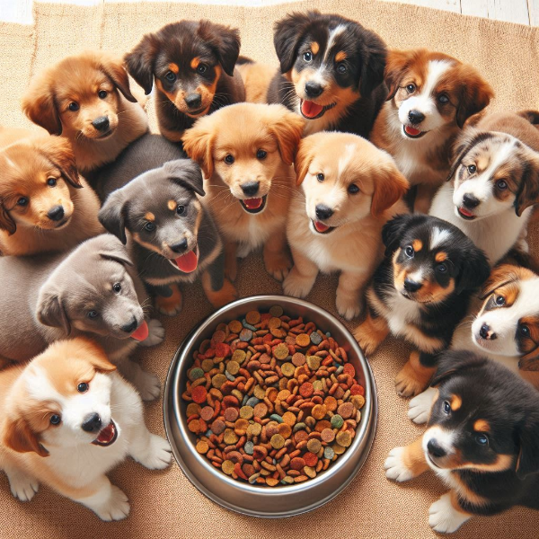 강아지 사료 선택 시 고려할 점