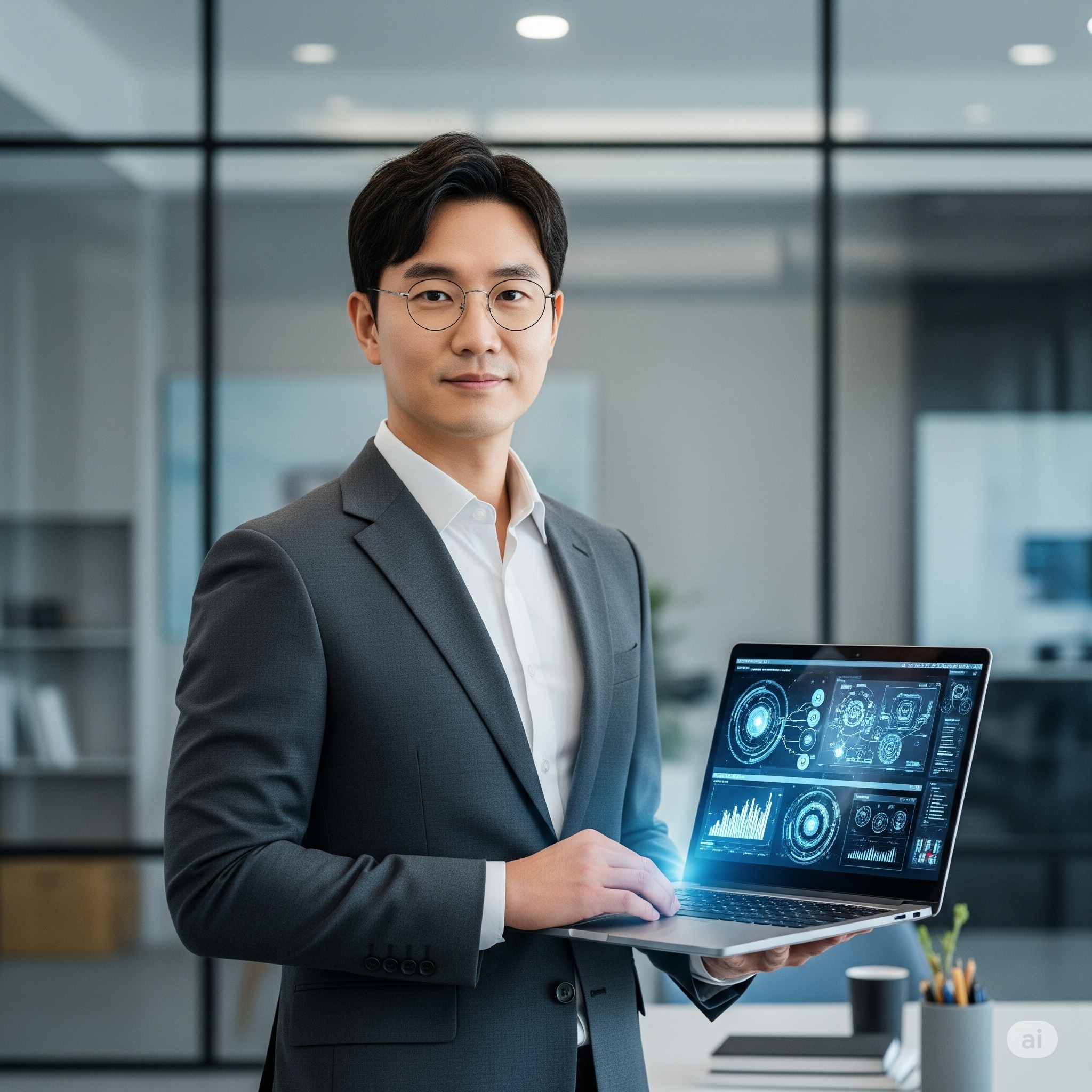 정보통신산업기사 전문가 모습