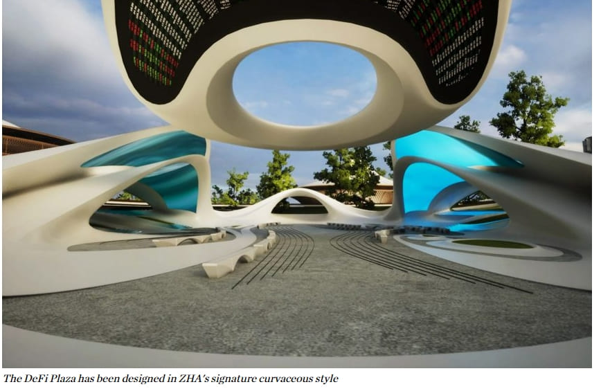 자하 하디드의 가상 리버랜드 메타버스 시티 디자인 VIDEO: Zaha Hadid Architects designs virtual Liberland Metaverse city