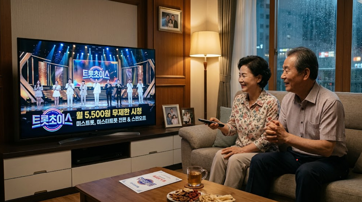 트롯초이스 (월정액 5000원, 케이블TV, 시청층)