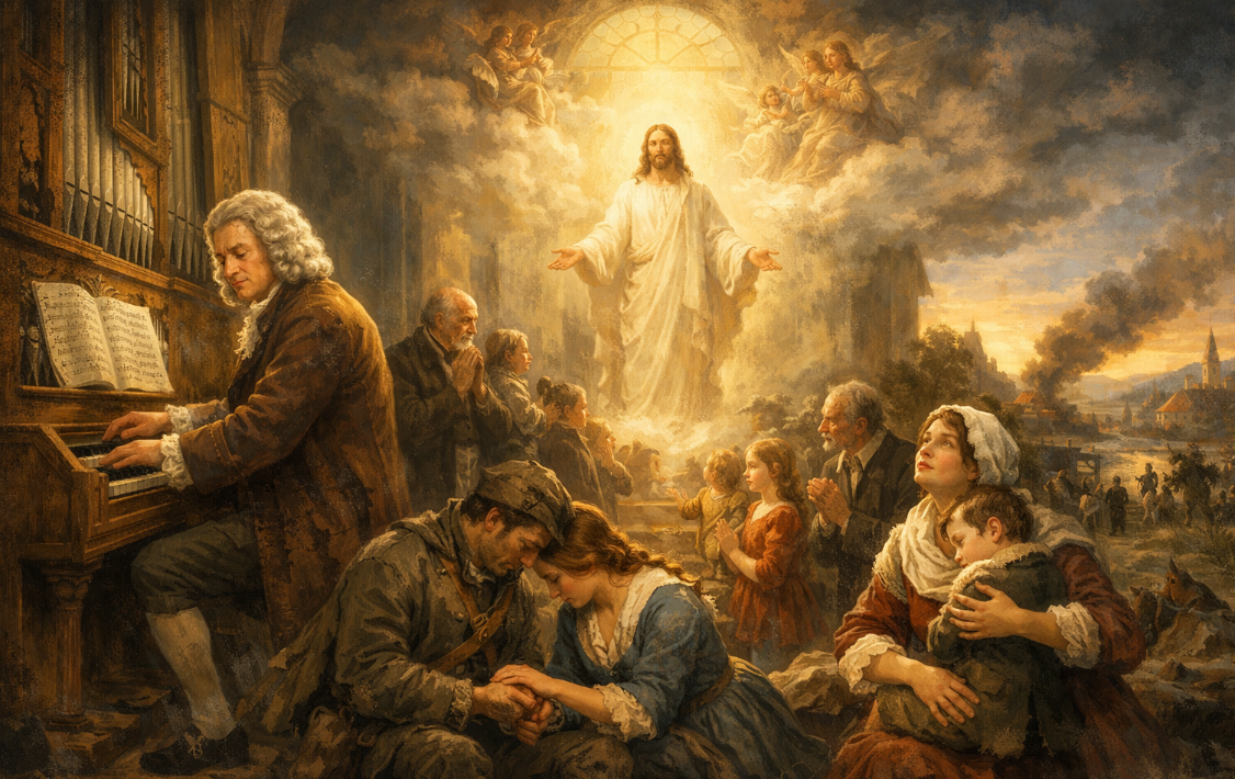 바흐의 칸타타 BWV147 관련 그림