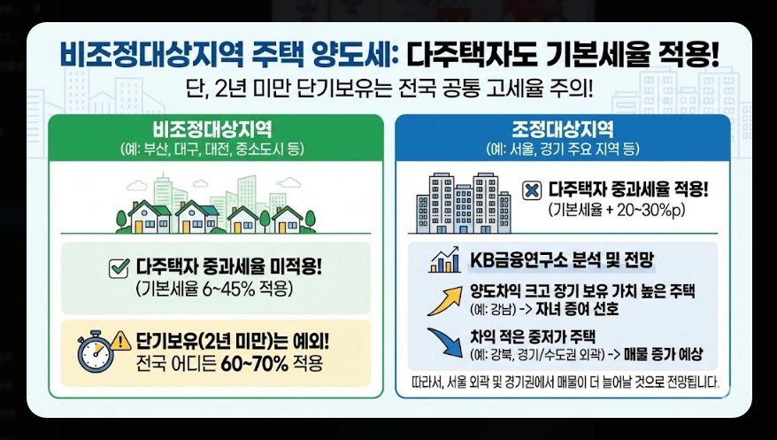 다주택자 기본세율 적용 가이드 [5월 9일 데드라인] 주택 수 산정 및 장특공 활용 전략