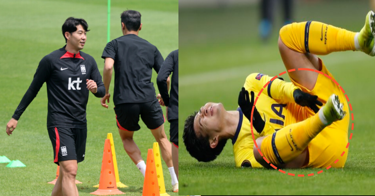 손흥민, 6월 첫 A매치 '이 수술' 받고 페루 평가전 출전 불투명! 몸 상태가 어떻길래?