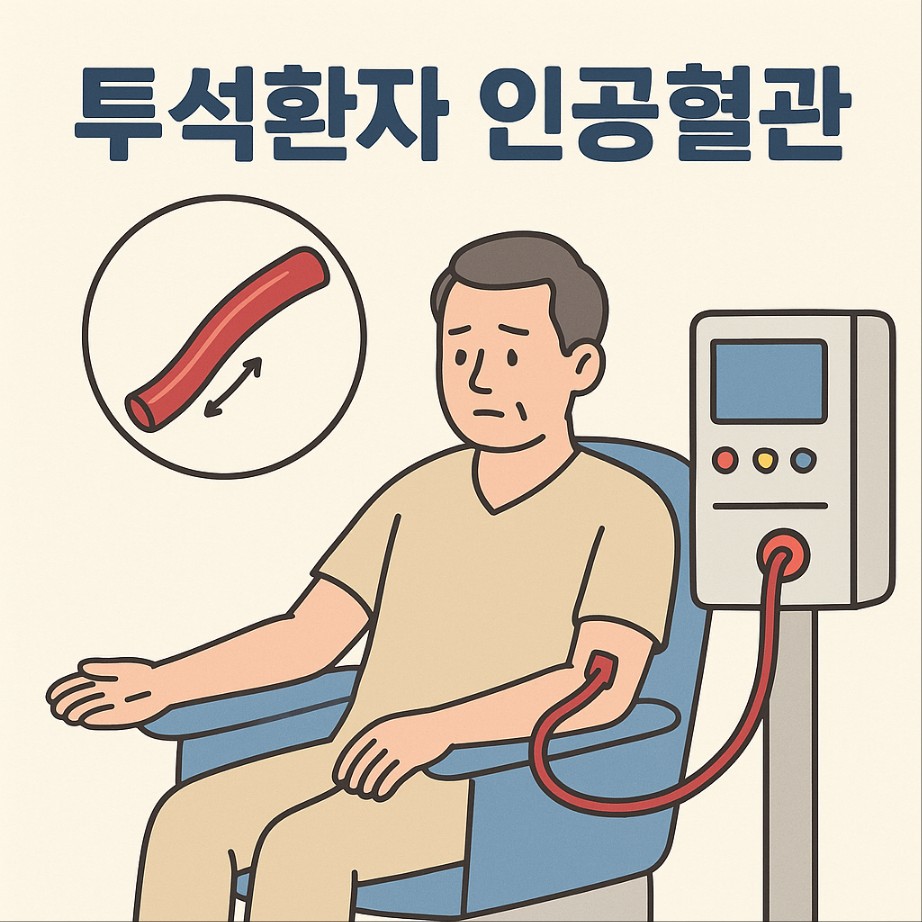 투석환자 인공혈관 관리법, AVG 관리법