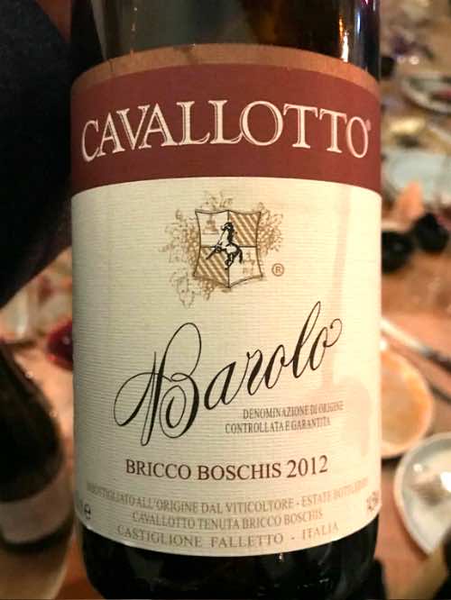 Cavallotto Barolo Bricco Boschis DOCG 2012