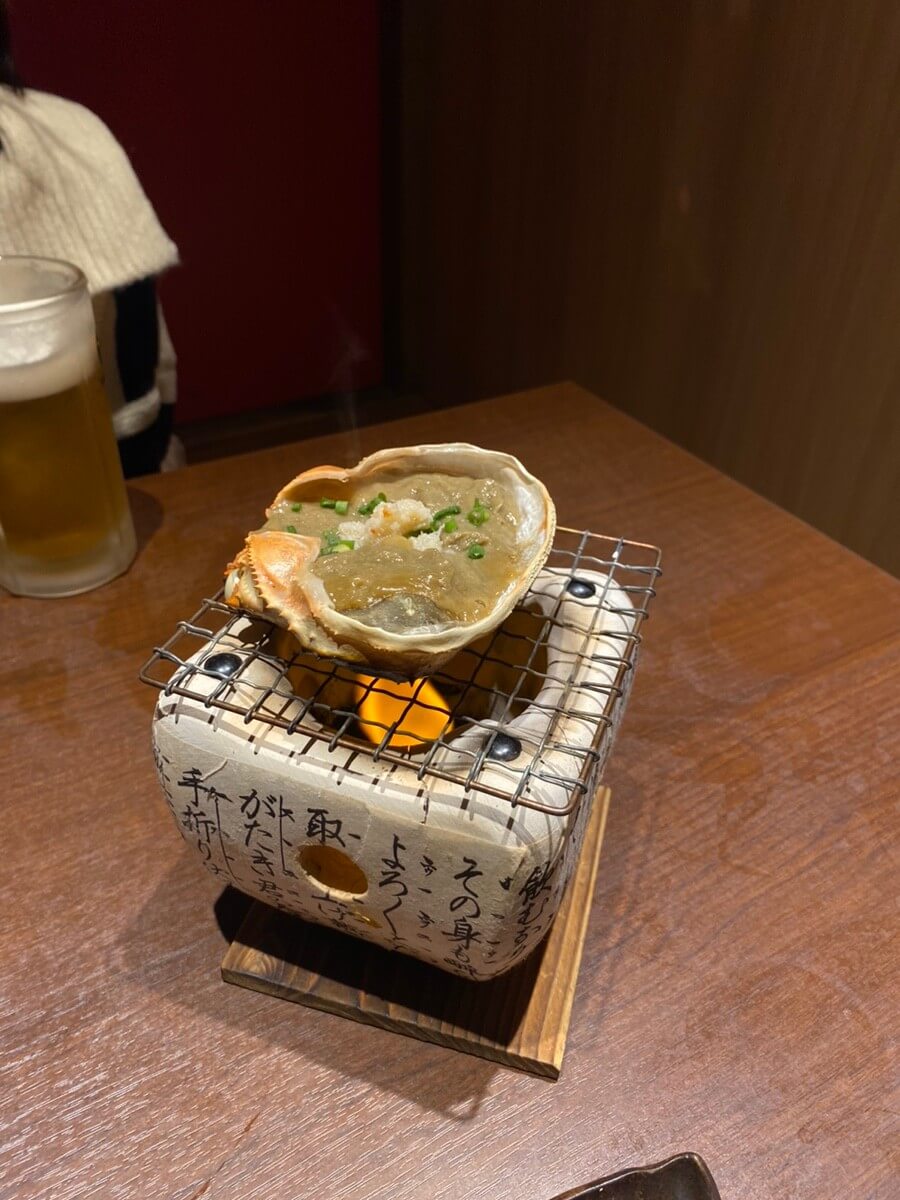 겨울 홋카이도 삿포로, 시내 이자카야 음식