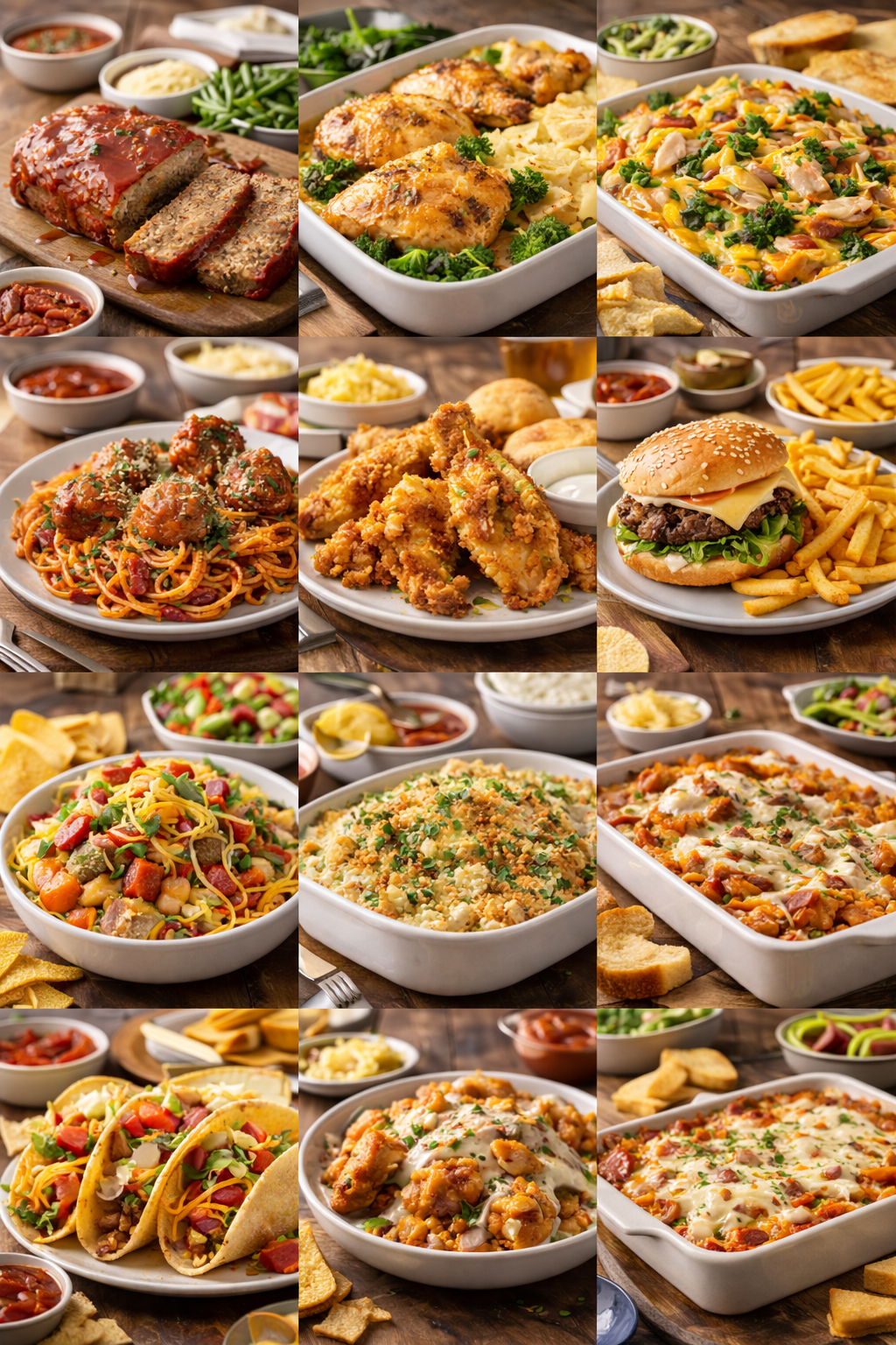 가족 저녁 메뉴로 좋은 미국 가정식 레시피 관련 사진