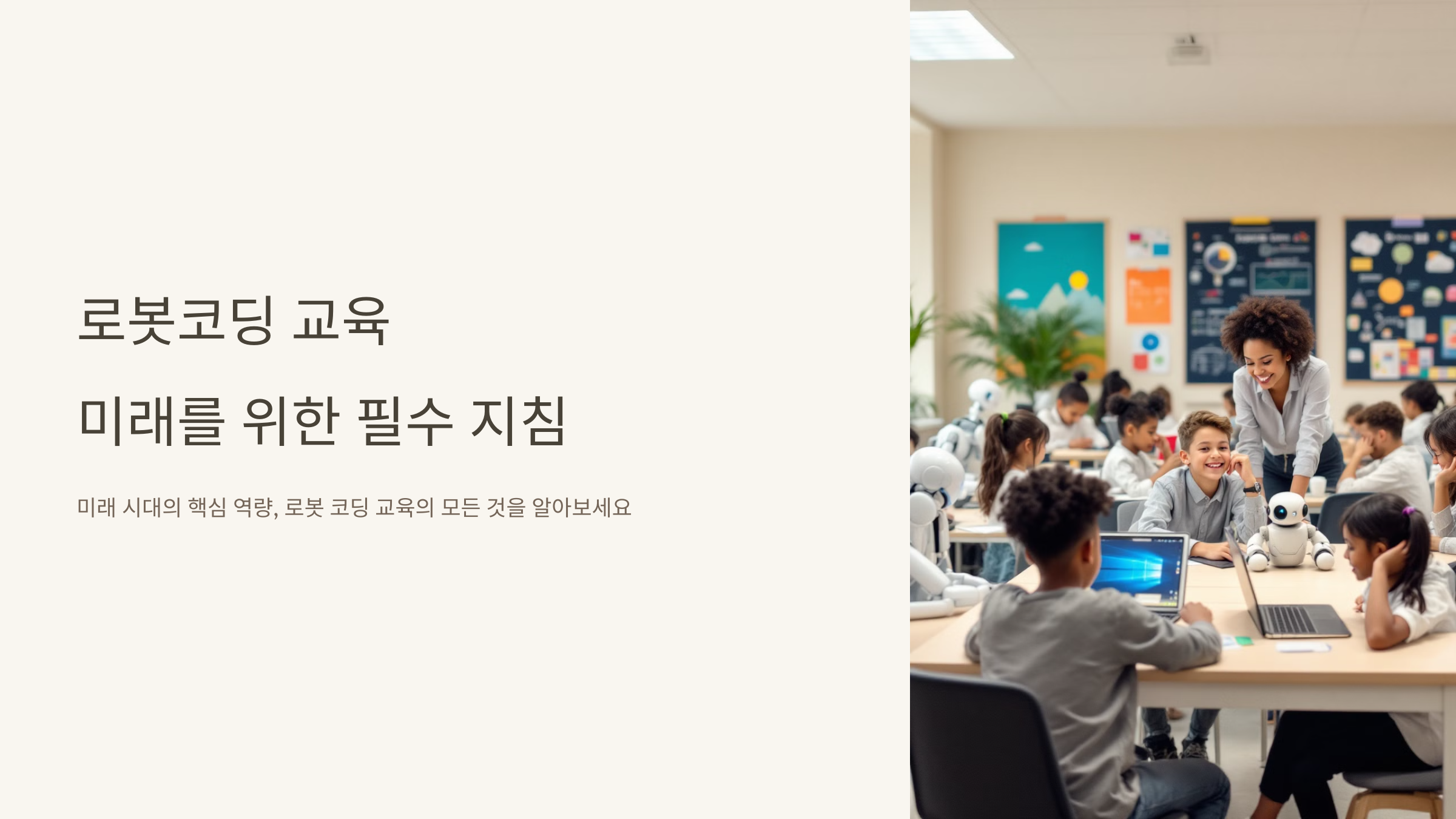 로봇 코딩 교육