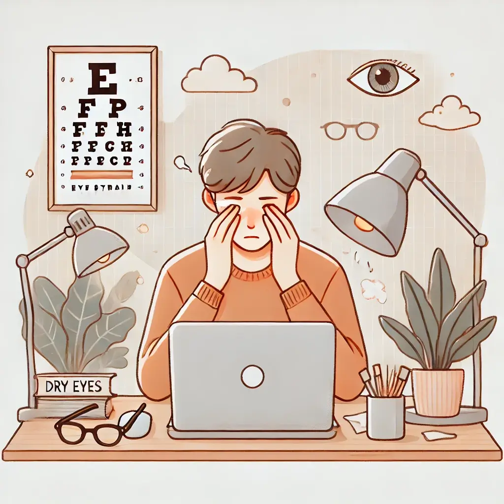 눈에 이물질이 낀것 같은 증상 원인 10가지와 해결책