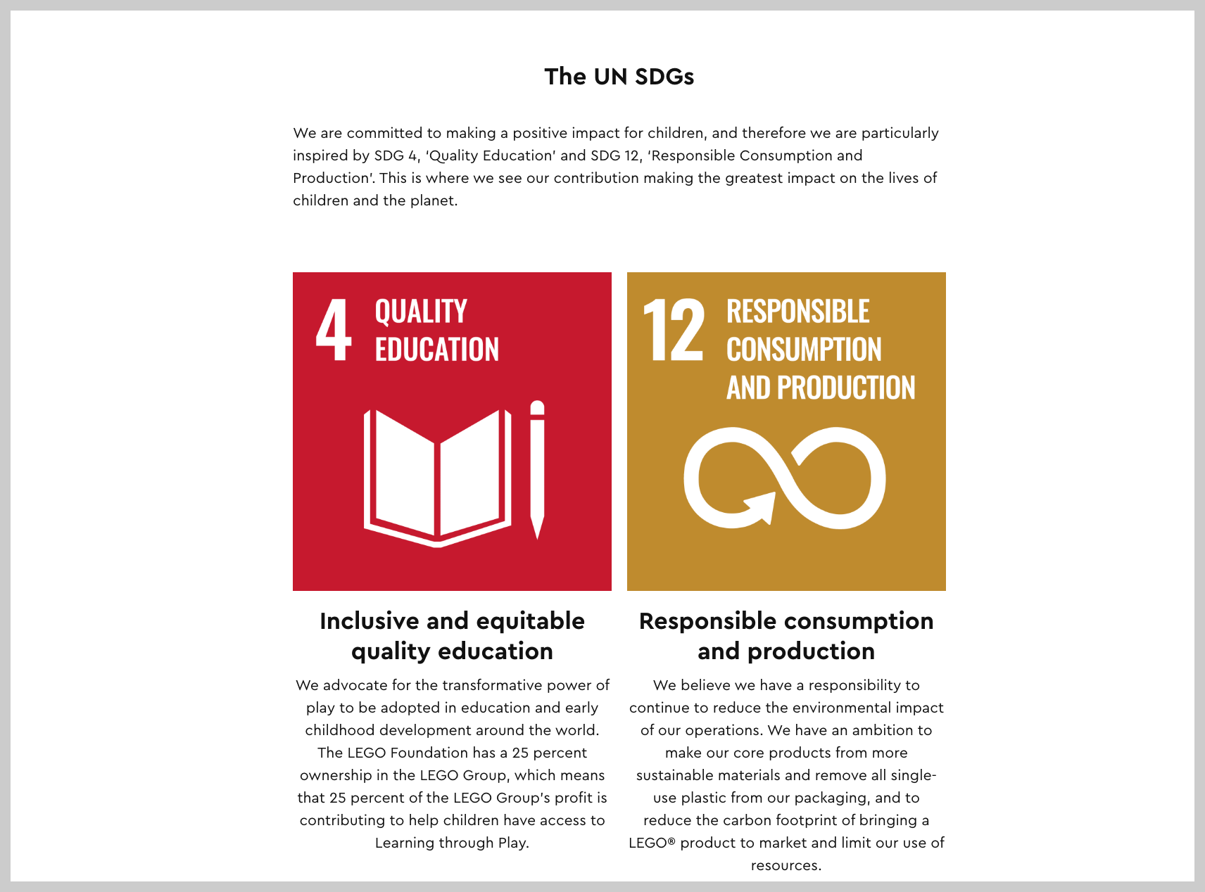 유엔-지속-가능-발전-목표-연계-사례-기업-마케팅-캠페인-VISA-Sustainability-질높은교육-레고-LEGO-Sdgs4-sdgs12