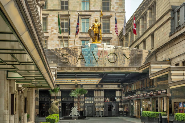The Savoy, London, 영국 (사진 출처: Secret London)